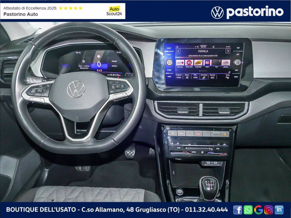VOLKSWAGEN T-CROSS 1.0 TSI LIFE 95CV