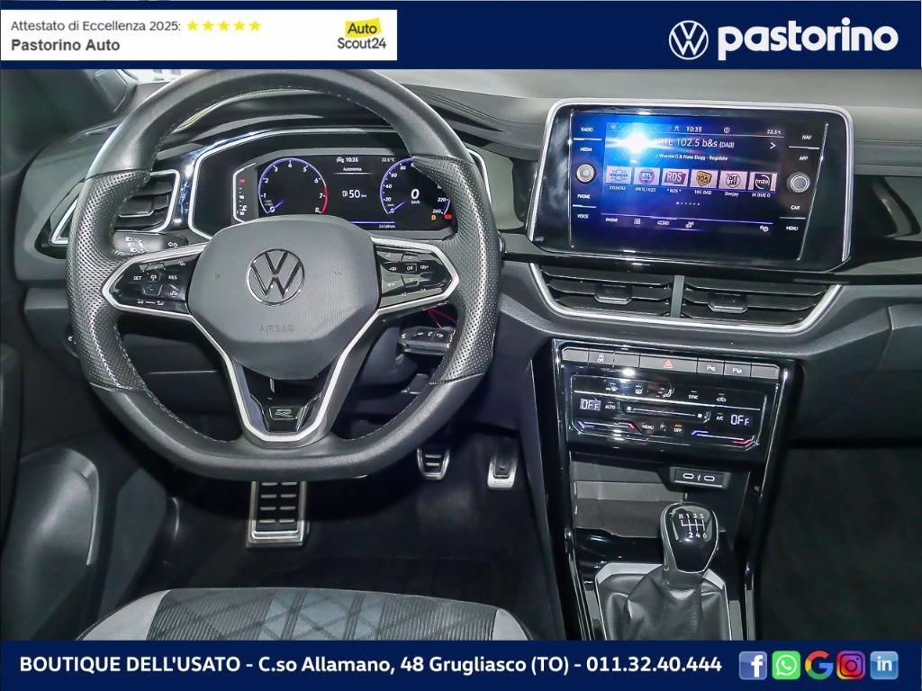 VOLKSWAGEN T-ROC 1.0 TSI R-LINE 110CV