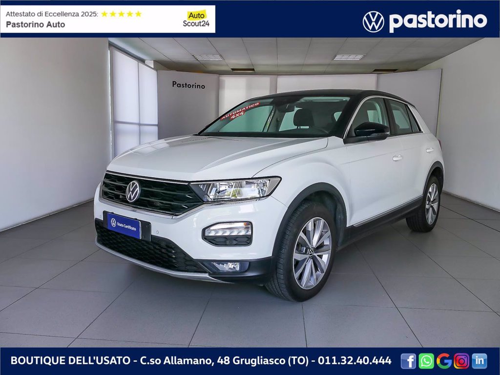 VOLKSWAGEN T-ROC 2.0 TDI STYLE 4M DSG 150CV