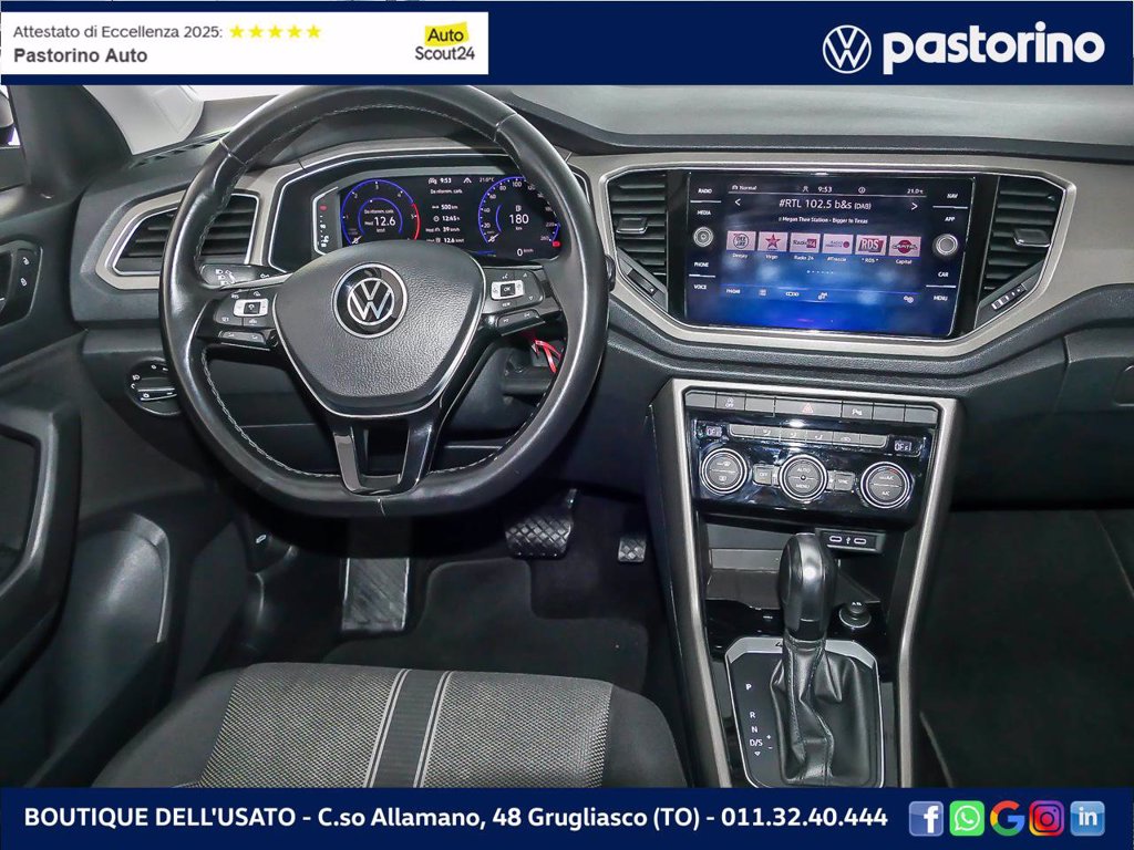 VOLKSWAGEN T-ROC 2.0 TDI STYLE 4M DSG 150CV