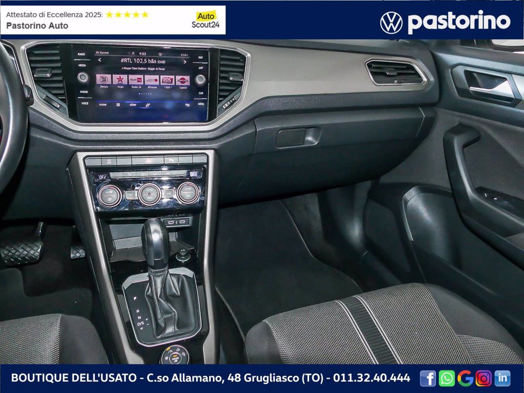 VOLKSWAGEN T-ROC 2.0 TDI STYLE 4M DSG 150CV