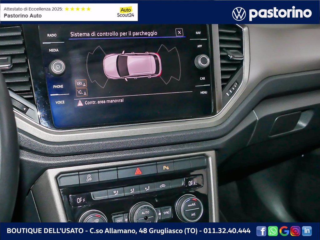 VOLKSWAGEN T-ROC 2.0 TDI STYLE 4M DSG 150CV