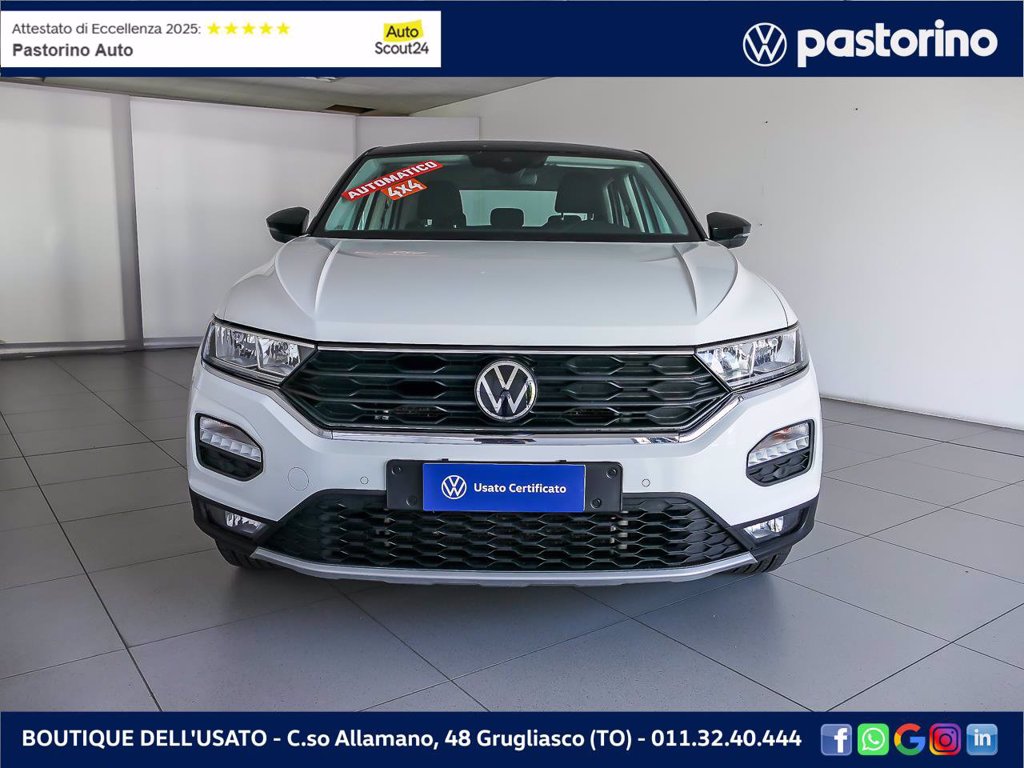 VOLKSWAGEN T-ROC 2.0 TDI STYLE 4M DSG 150CV