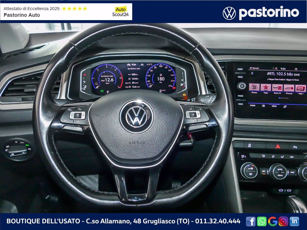 VOLKSWAGEN T-ROC 2.0 TDI STYLE 4M DSG 150CV
