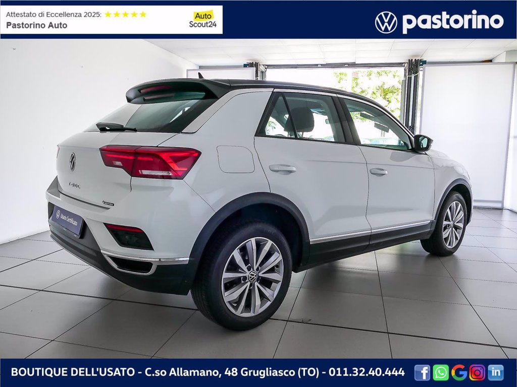 VOLKSWAGEN T-ROC 2.0 TDI STYLE 4M DSG 150CV