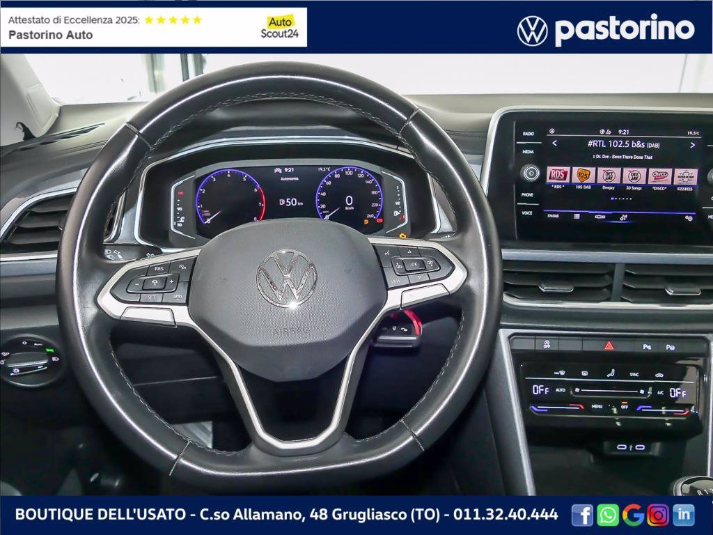 VOLKSWAGEN T-ROC 1.5 TSI STYLE 150CV