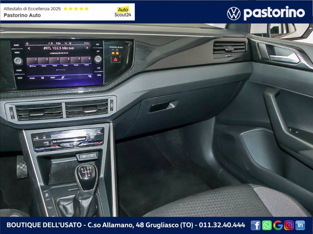 VOLKSWAGEN POLO 1.0 TSI LIFE 95CV