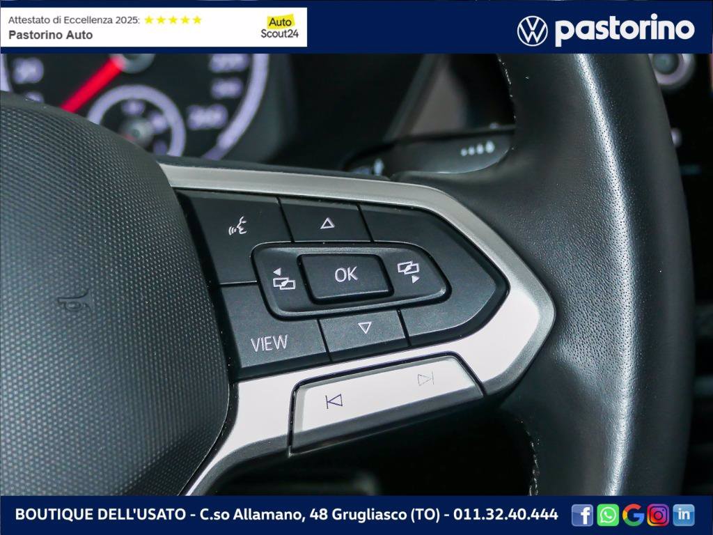 VOLKSWAGEN T-CROSS 1.0 TSI STYLE 110CV