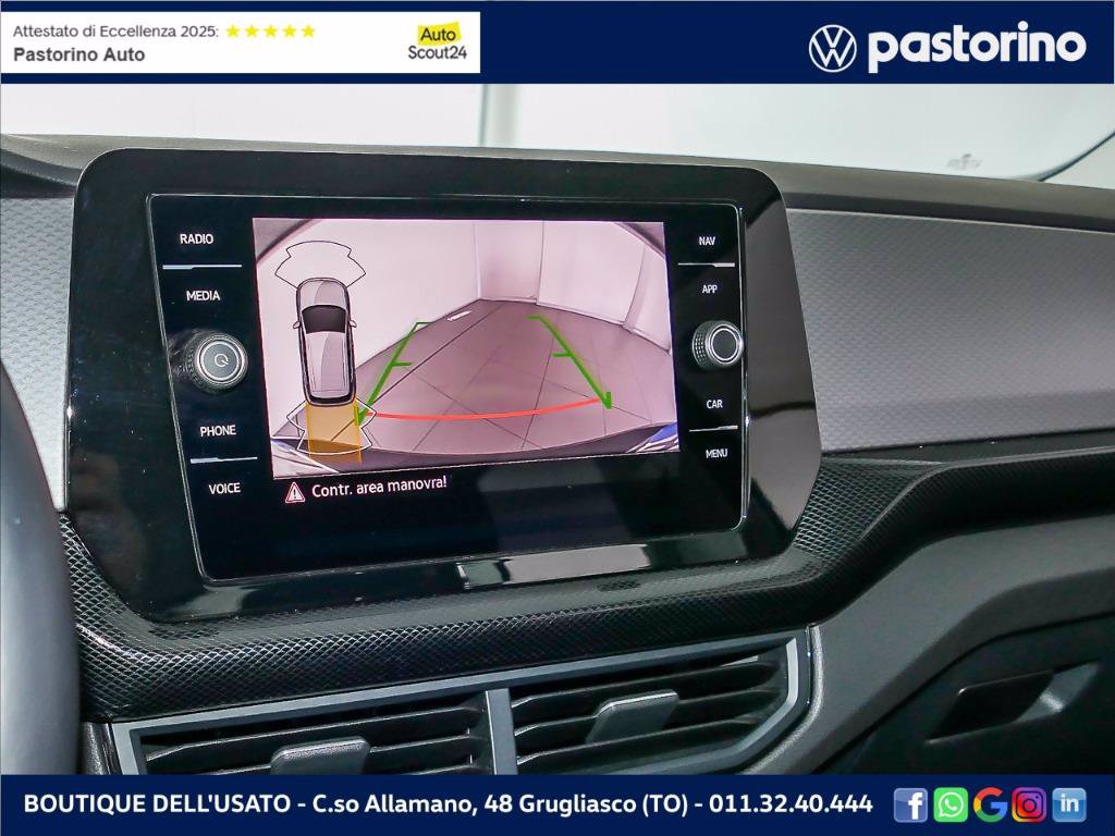 VOLKSWAGEN T-CROSS 1.0 TSI LIFE DSG 115 CV