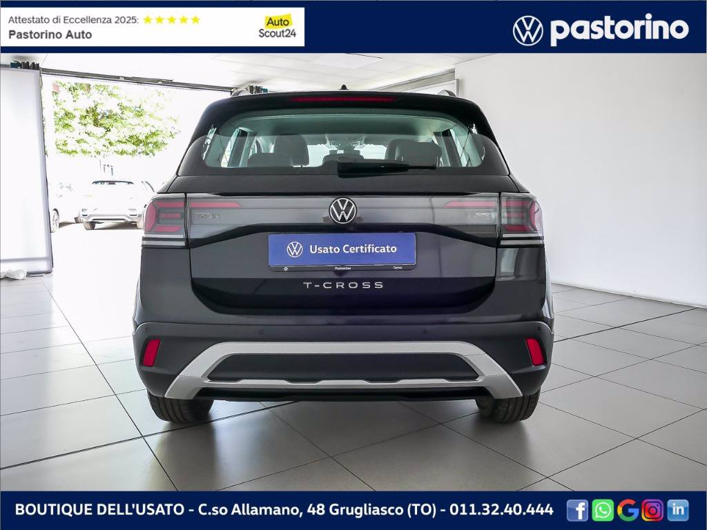 VOLKSWAGEN T-CROSS 1.0 TSI LIFE DSG 115 CV