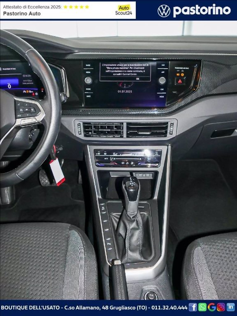 VOLKSWAGEN POLO 1.0 TSI LIFE DSG 95CV