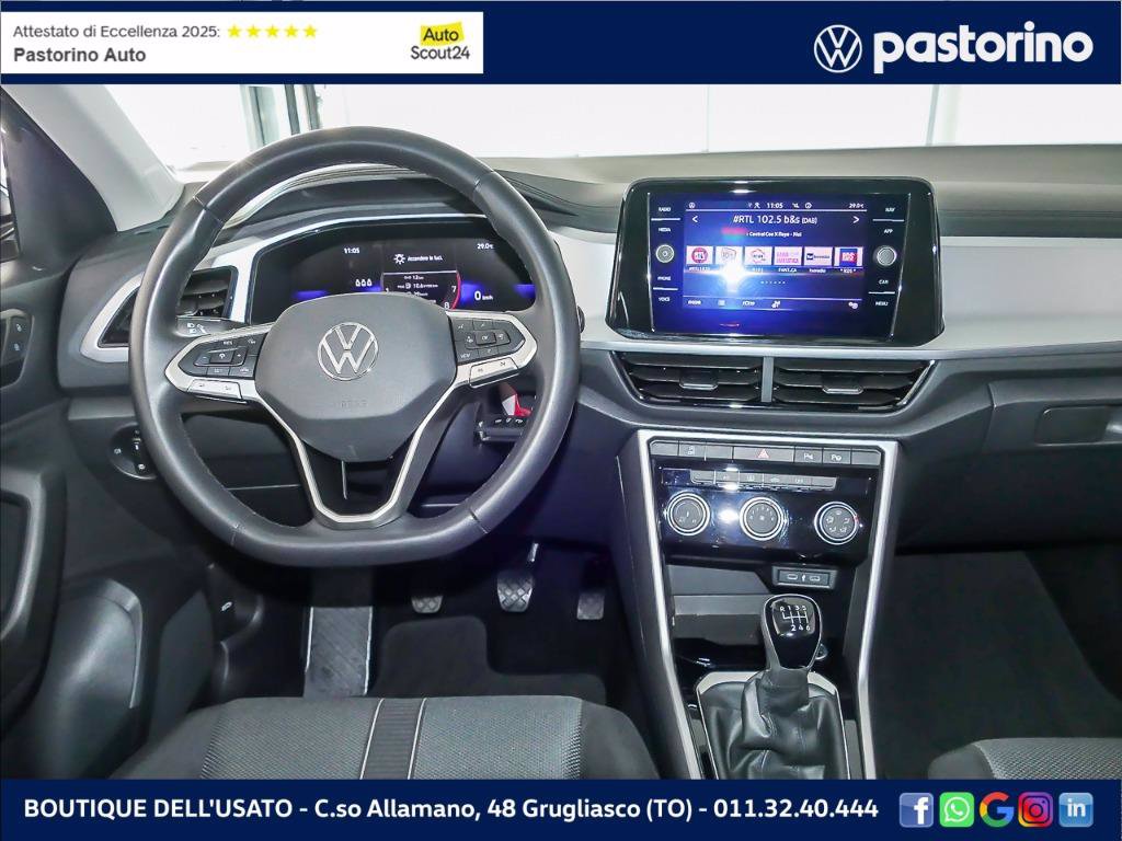VOLKSWAGEN T-ROC 1.0  LIFE TSI 110CV