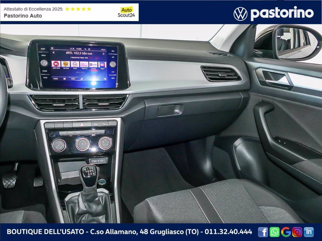 VOLKSWAGEN T-ROC 1.0  LIFE TSI 110CV