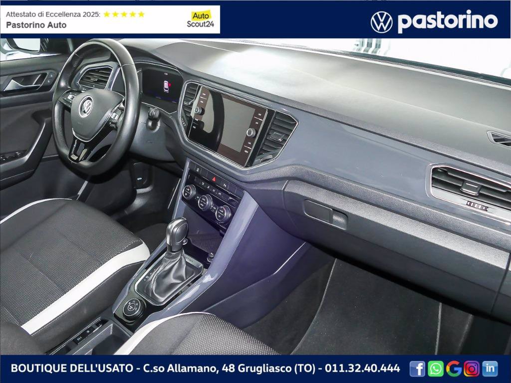 VOLKSWAGEN T-ROC 2.0 TDI ADVANCED 4M DSG 150CV