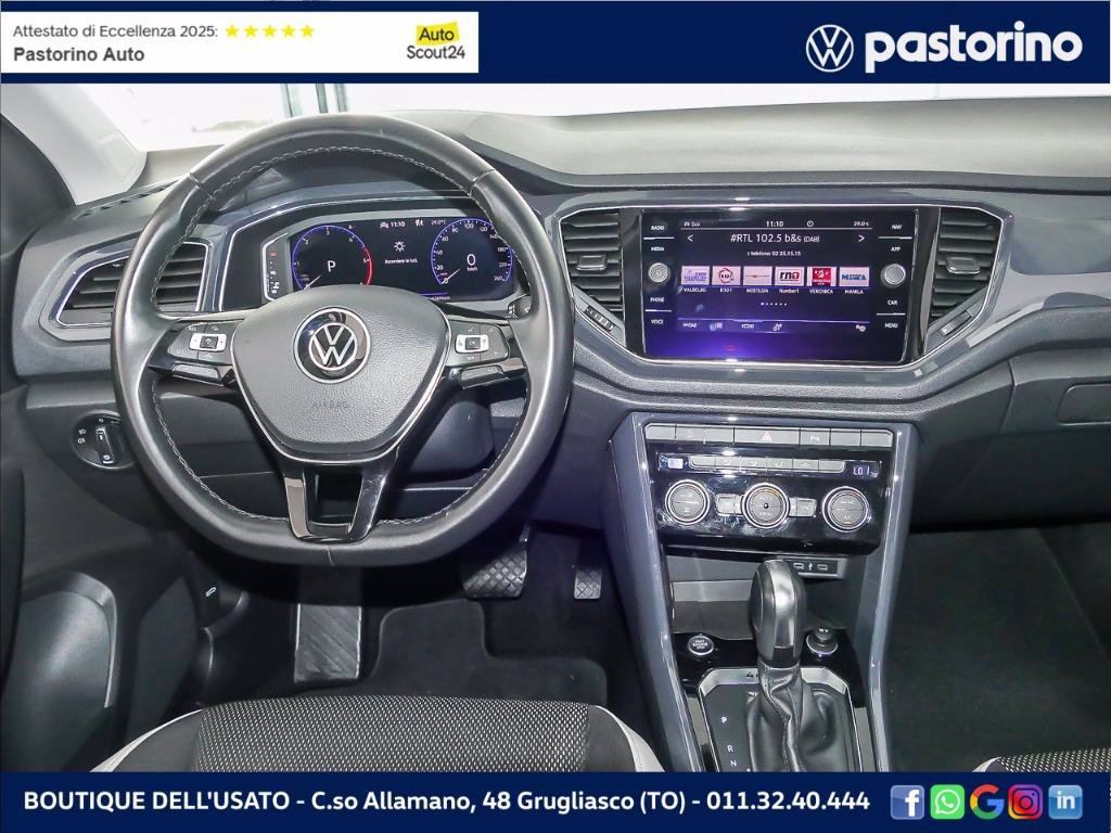 VOLKSWAGEN T-ROC 2.0 TDI ADVANCED 4M DSG 150CV
