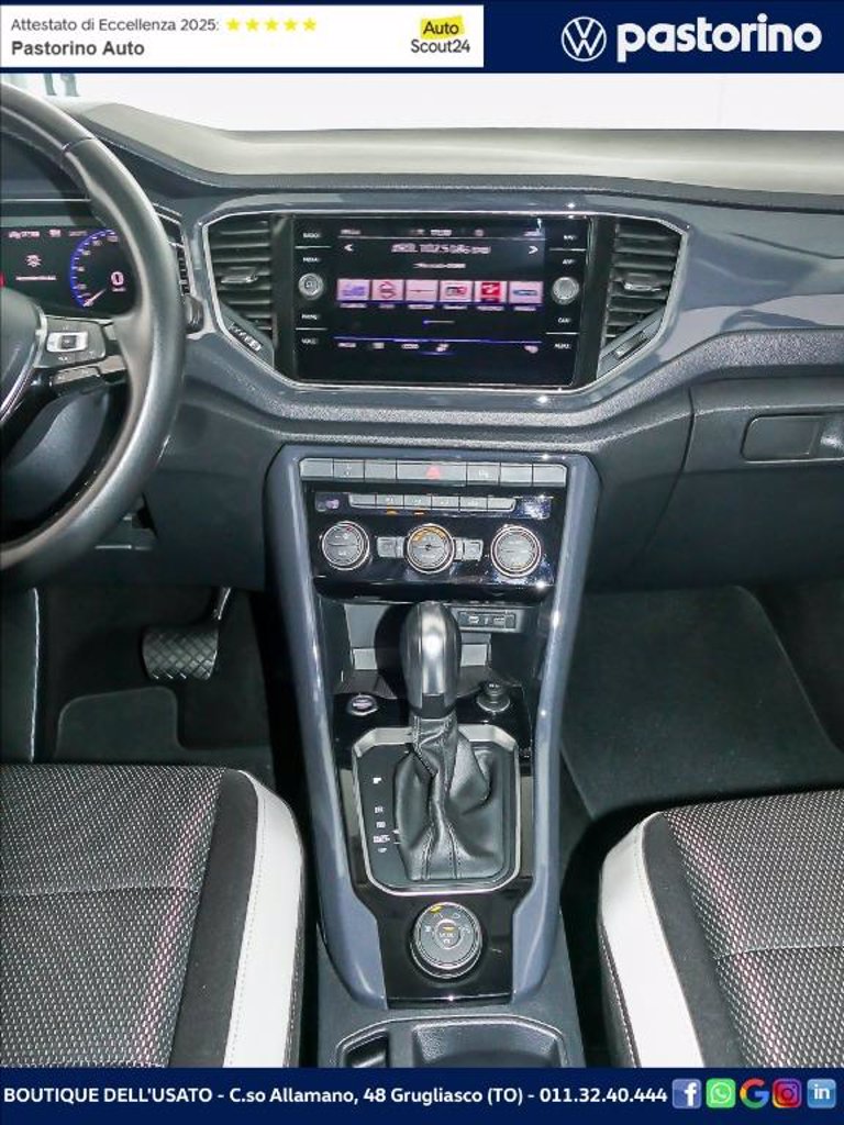 VOLKSWAGEN T-ROC 2.0 TDI ADVANCED 4M DSG 150CV