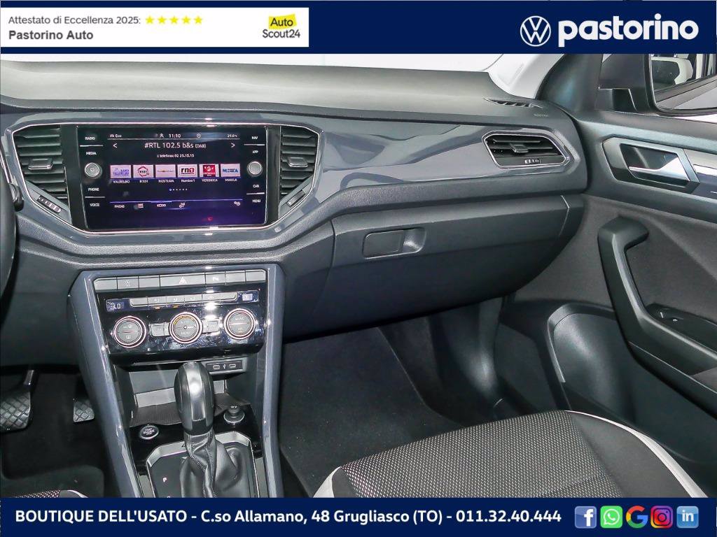 VOLKSWAGEN T-ROC 2.0 TDI ADVANCED 4M DSG 150CV
