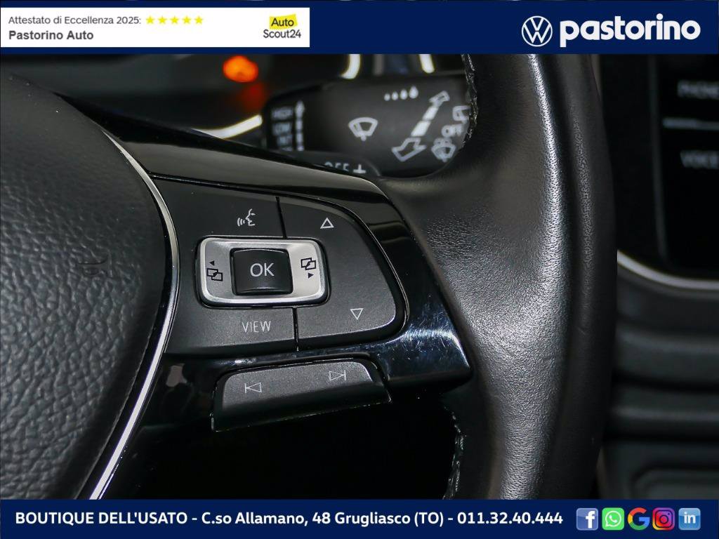 VOLKSWAGEN T-ROC 2.0 TDI ADVANCED 4M DSG 150CV