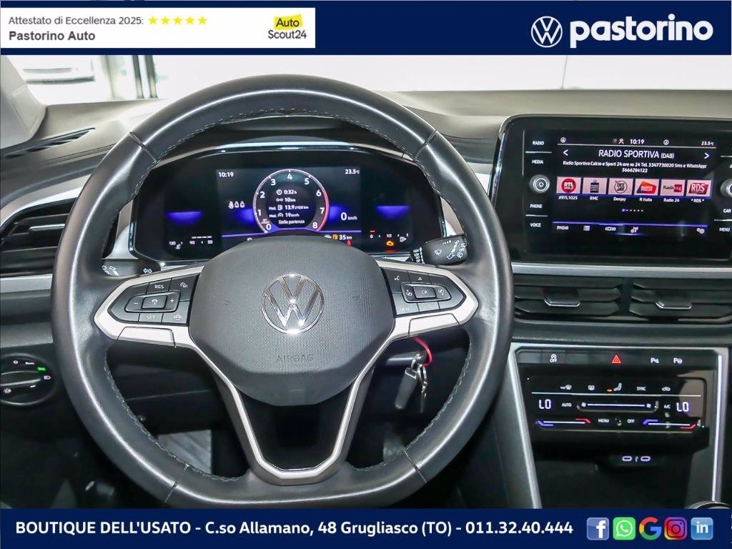VOLKSWAGEN T-ROC 1.5 TSI LIFE 150CV