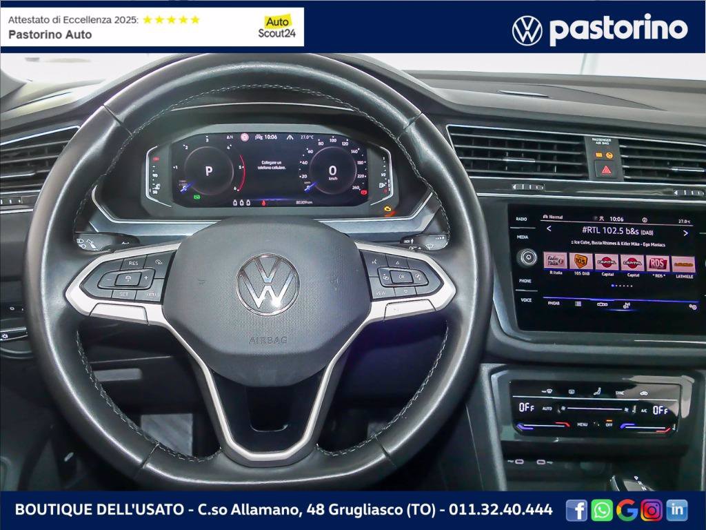 VOLKSWAGEN TIGUAN 2.0 TDI SRC ELEGANCE 4M 150CV DSG