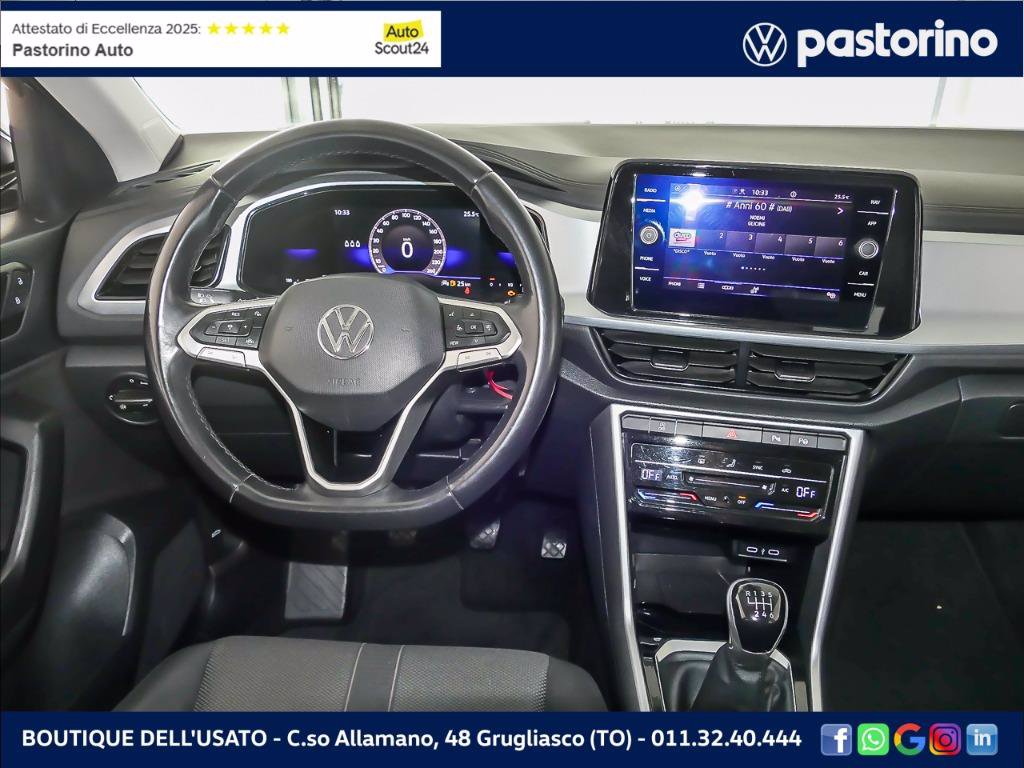 VOLKSWAGEN T-ROC 1.0 TSI LIFE 110CV