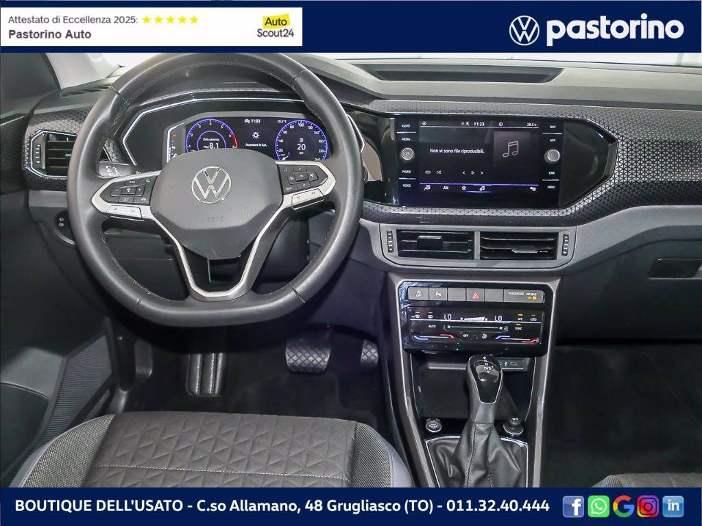 VOLKSWAGEN T-CROSS 1.0 TSI ADVANCED 110CV DSG