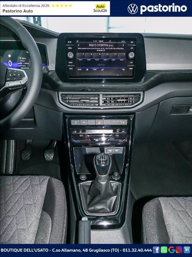 VOLKSWAGEN Nuova T-Cross Edition Plus 1.0 TSI 70 kW (95 CV) Manuale