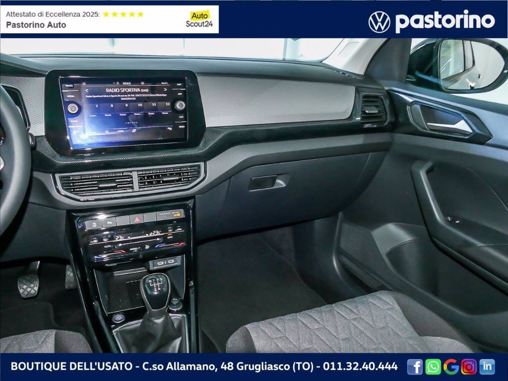 VOLKSWAGEN Nuova T-Cross Edition Plus 1.0 TSI 70 kW (95 CV) Manuale