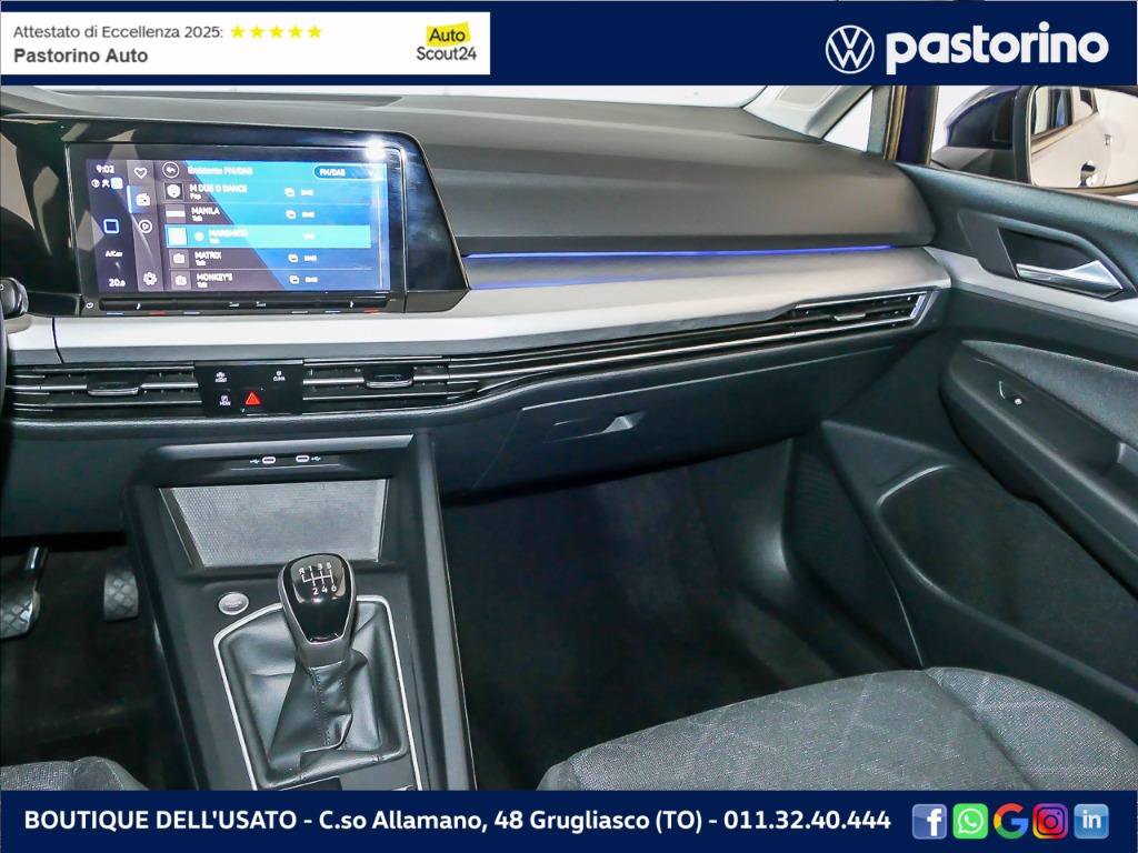 VOLKSWAGEN GOLF 1.0 TSI LIFE 110CV