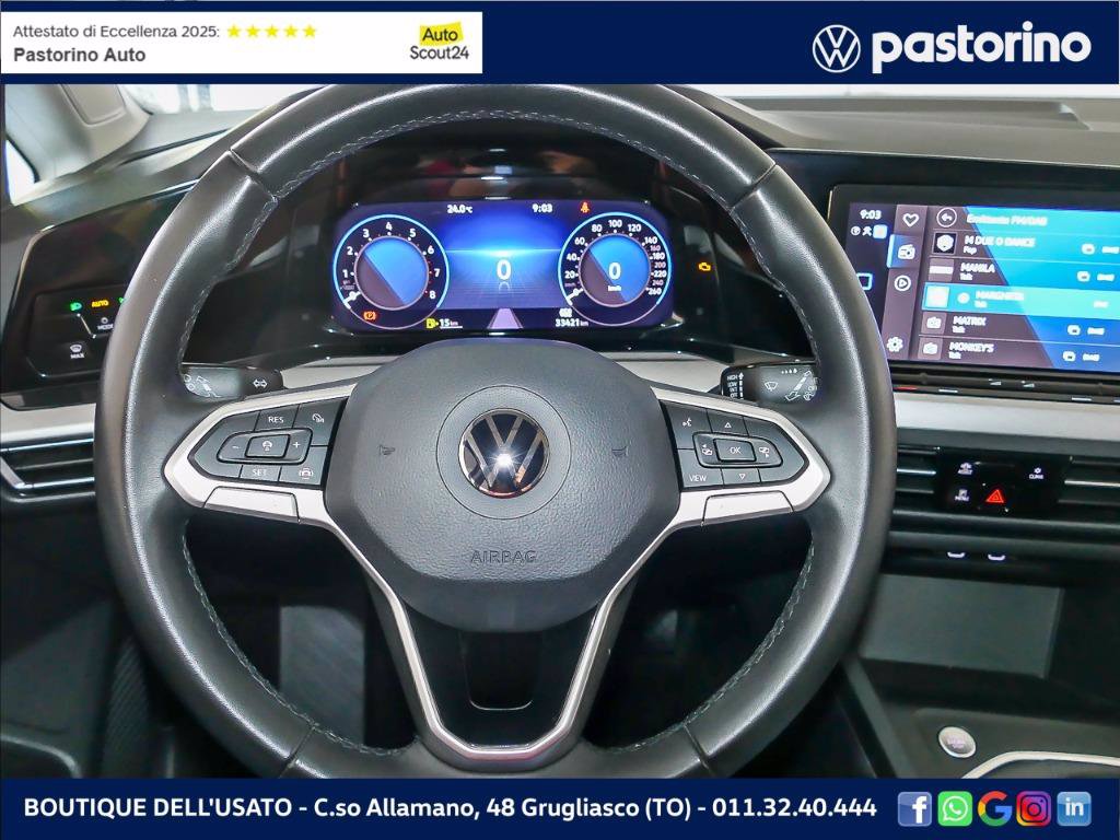 VOLKSWAGEN GOLF 1.0 TSI LIFE 110CV