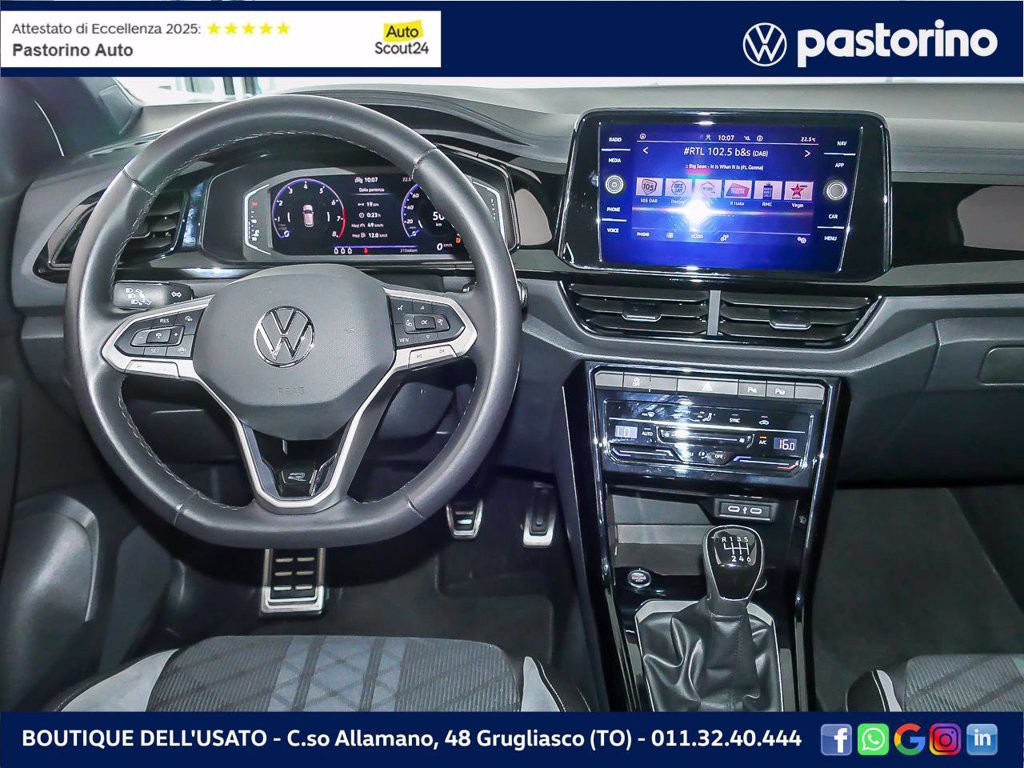 VOLKSWAGEN T-ROC 1.0  R-LINE TSI 110CV