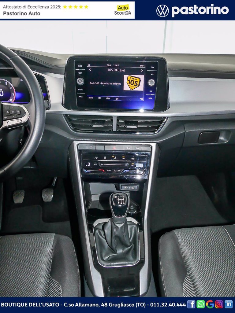 VOLKSWAGEN T-ROC 1.0 TSI LIFE 110CV