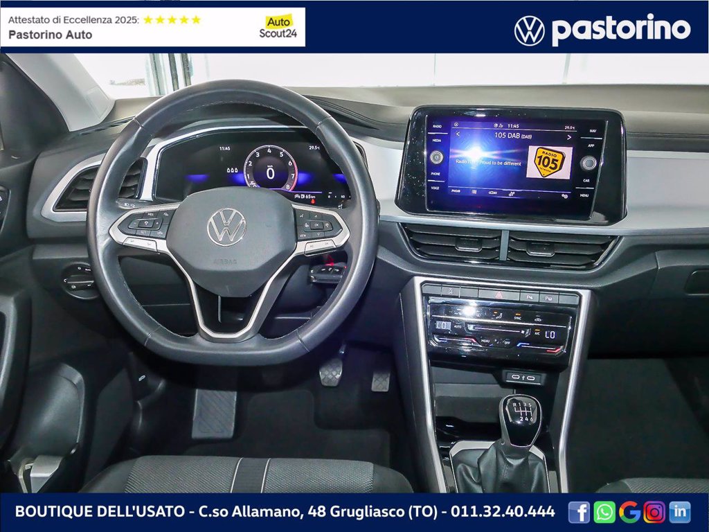 VOLKSWAGEN T-ROC 1.0 TSI LIFE 110CV