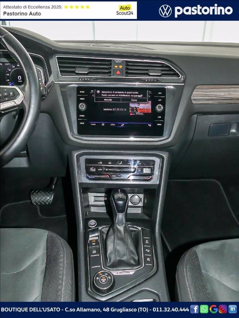 VOLKSWAGEN TIGUAN 2.0 ALLSPACE ELEGANT TDI DSG 4M 150CV 7P