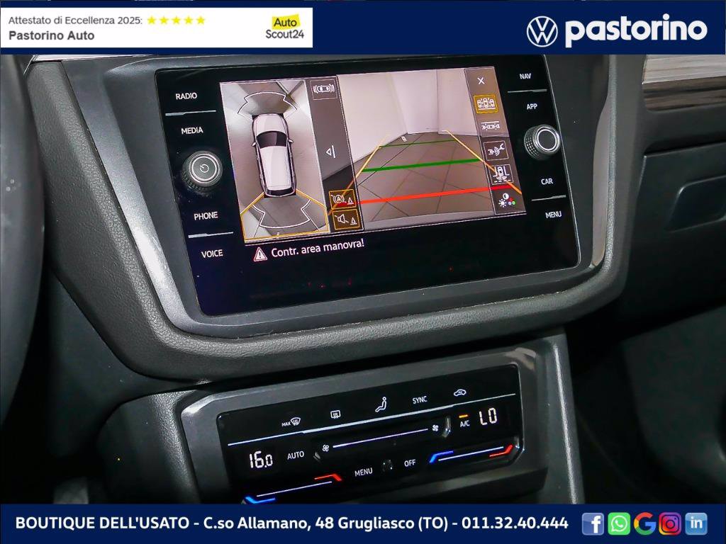 VOLKSWAGEN TIGUAN 2.0 ALLSPACE ELEGANT TDI DSG 4M 150CV 7P