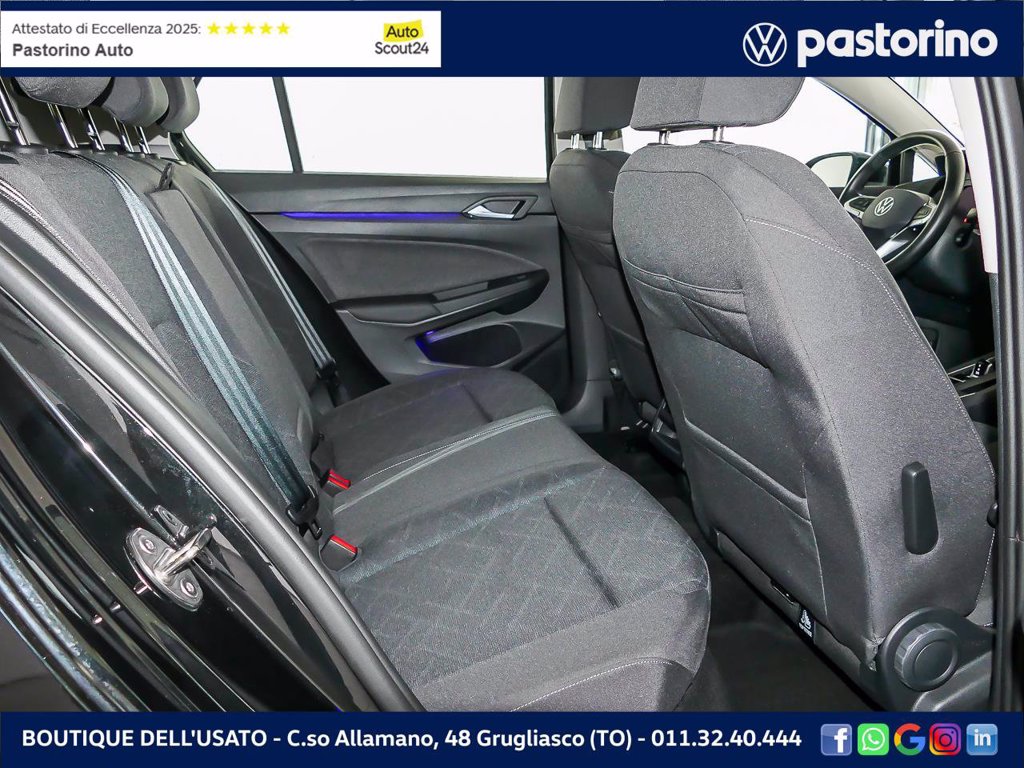 VOLKSWAGEN GOLF 1.0 eTSI LIFE DSG 110CV