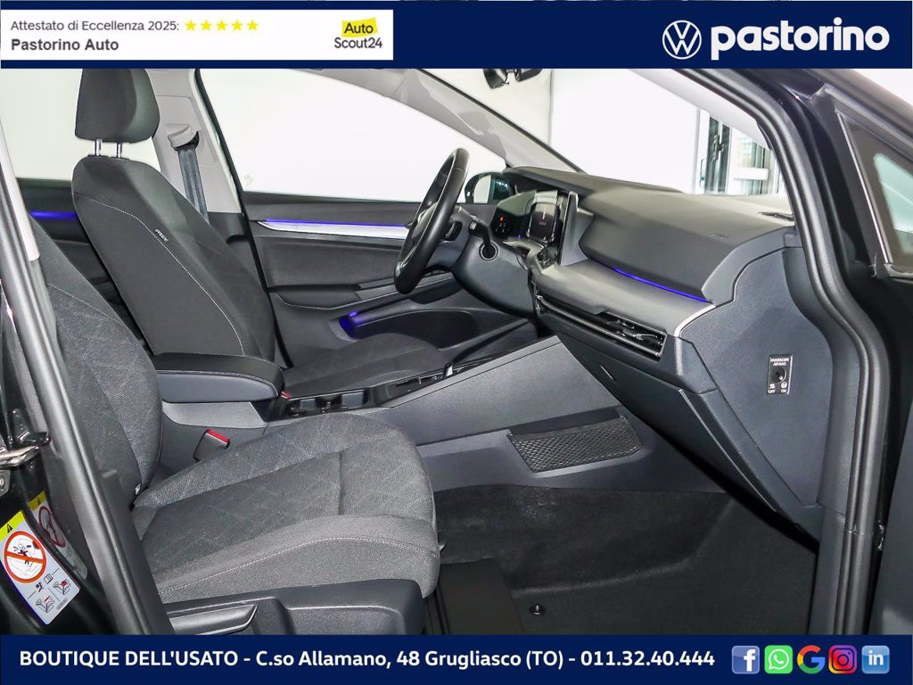 VOLKSWAGEN GOLF 1.0 eTSI LIFE DSG 110CV
