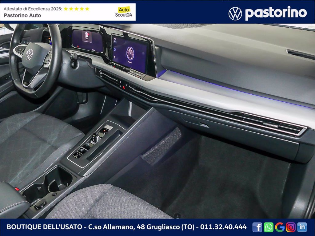 VOLKSWAGEN GOLF 1.0 eTSI LIFE DSG 110CV