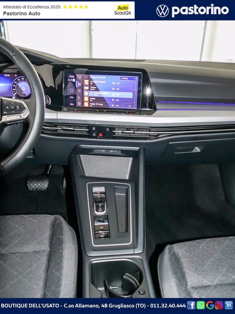 VOLKSWAGEN GOLF 1.0 eTSI LIFE DSG 110CV