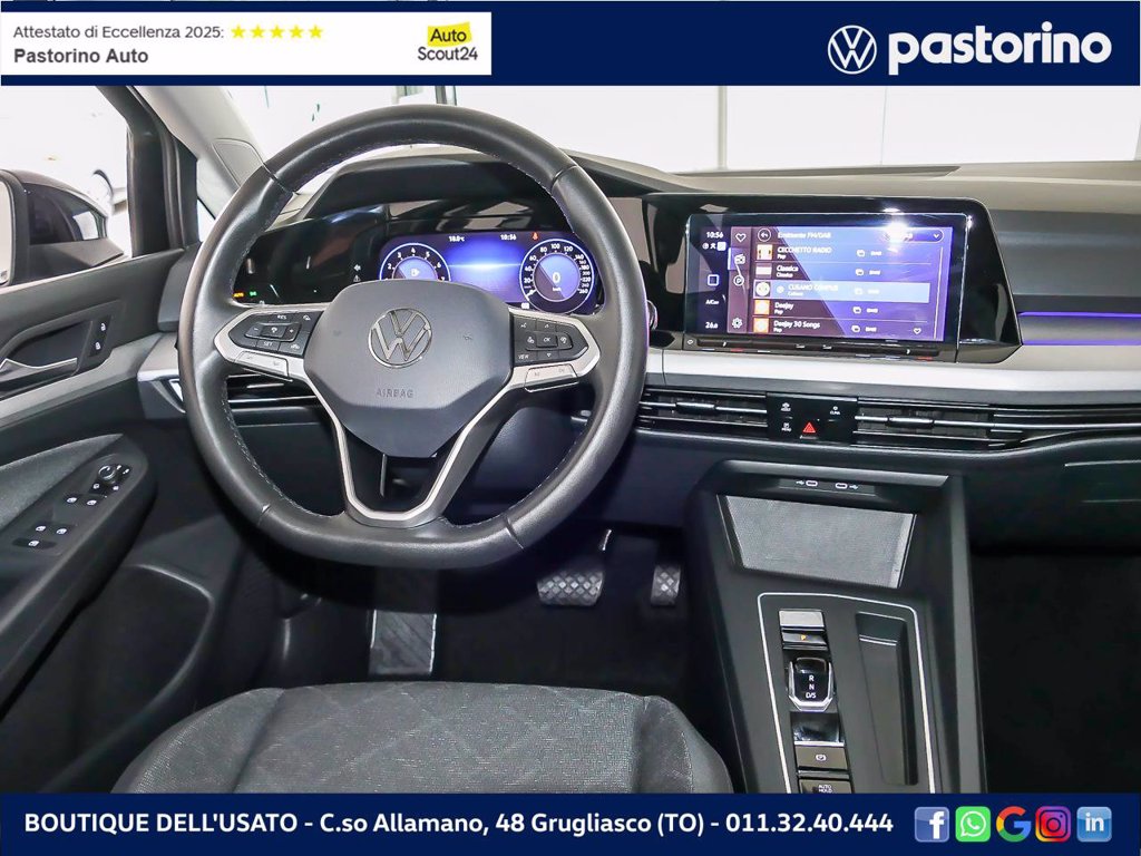 VOLKSWAGEN GOLF 1.0 eTSI LIFE DSG 110CV
