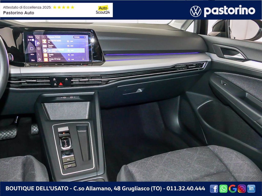 VOLKSWAGEN GOLF 1.0 eTSI LIFE DSG 110CV