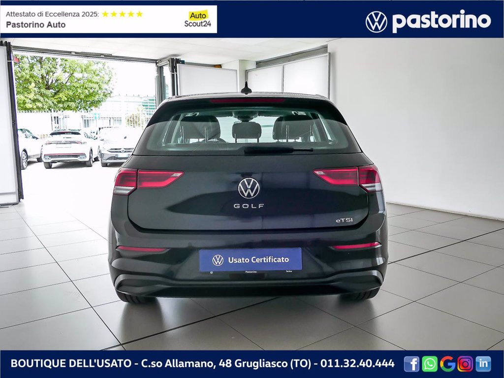 VOLKSWAGEN GOLF 1.0 eTSI LIFE DSG 110CV