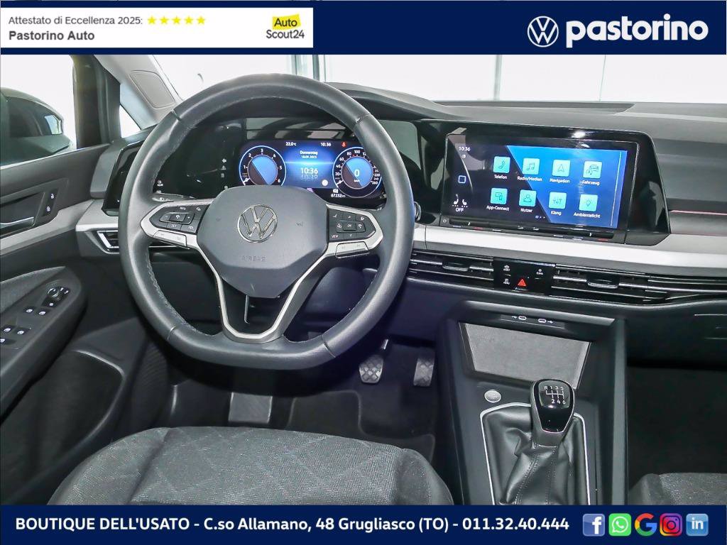 VOLKSWAGEN GOLF 2.0 TDI LIFE 115CV