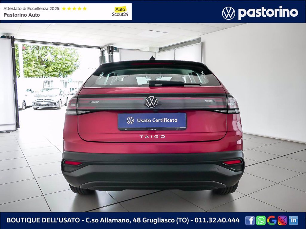 VOLKSWAGEN TAIGO 1.0 TSI DSG LIFE 110CV