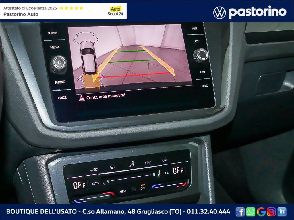 VOLKSWAGEN TIGUAN 2.0 ELEGANCE TD DSG 150CV