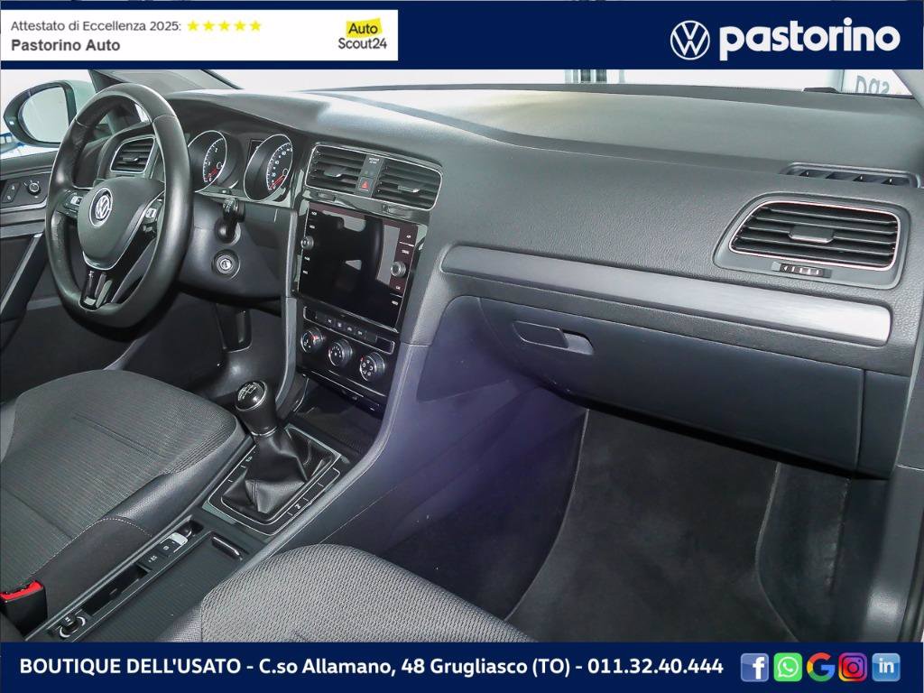 VOLKSWAGEN GOLF 1.6 TDI BUSINESS 115CV