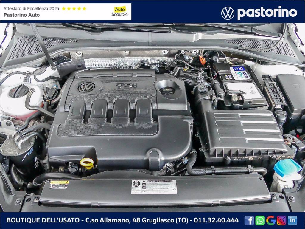 VOLKSWAGEN GOLF 1.6 TDI BUSINESS 115CV