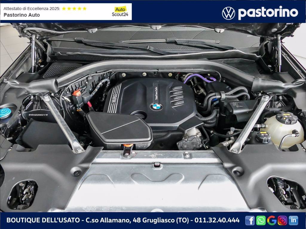 BMW X3  2.0 XDRIVE  MSPORT 190CV