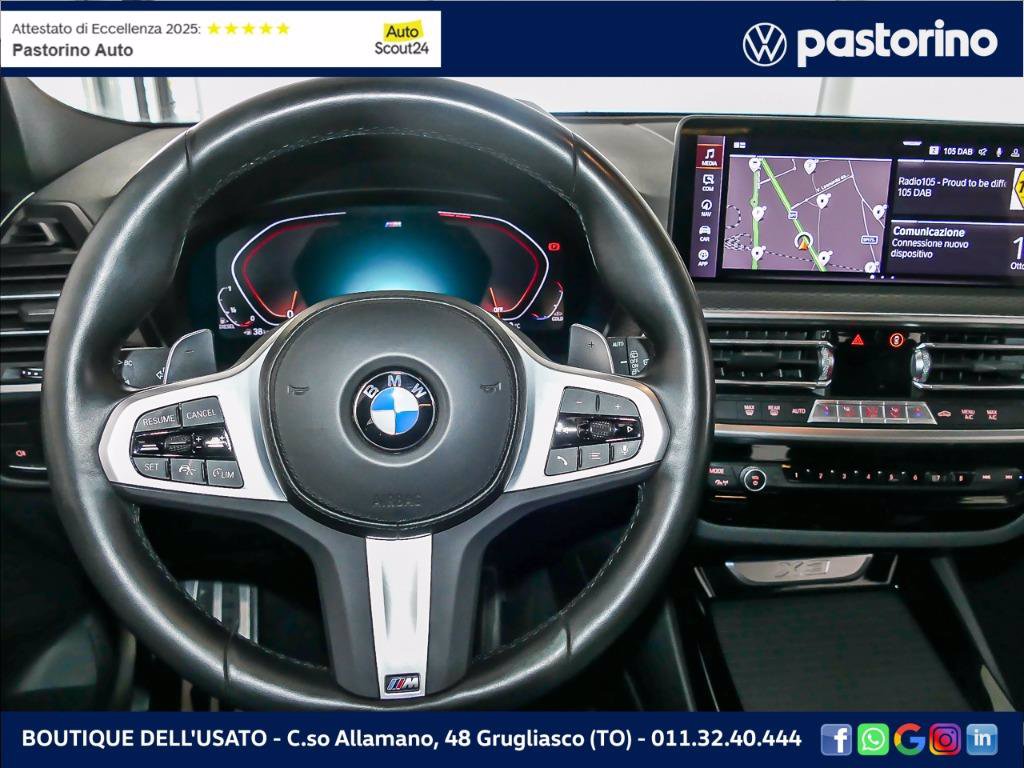 BMW X3  2.0 XDRIVE  MSPORT 190CV