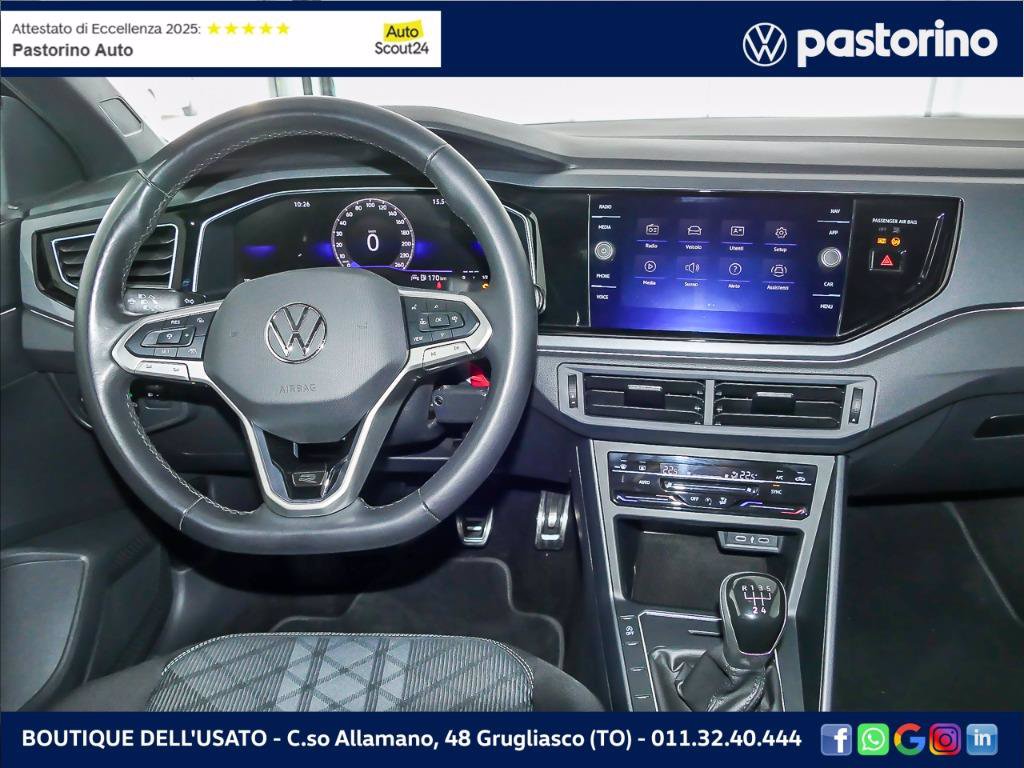 VOLKSWAGEN POLO 1.0 TSI R-LINE 95CV
